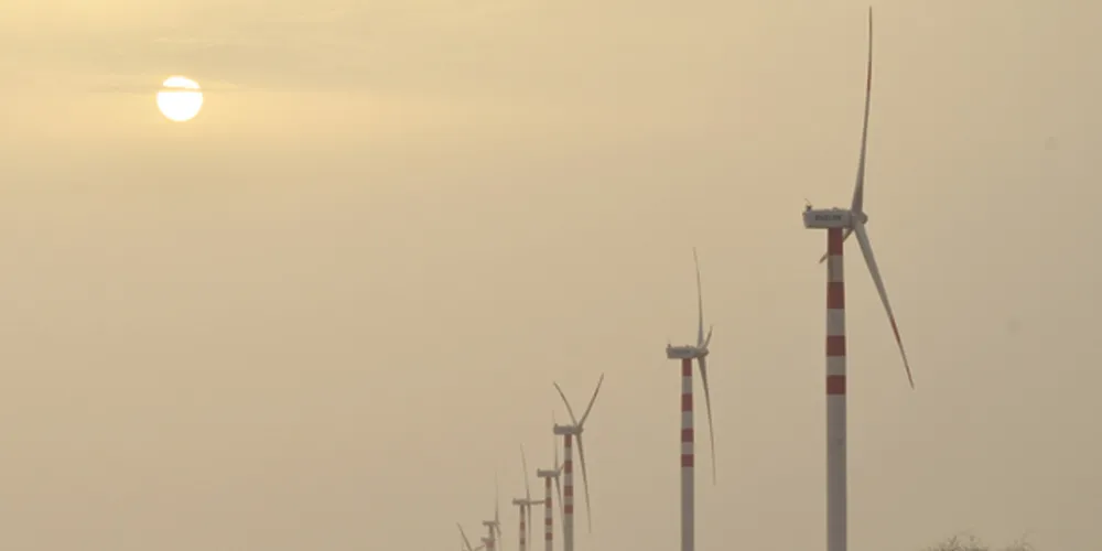 A Mytrah wind farm in India, where the company now has more than 900MW operating