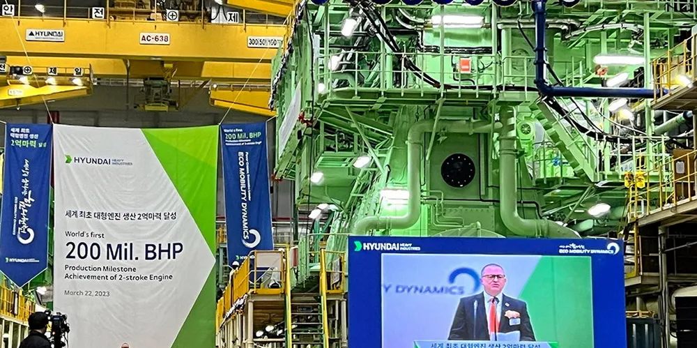In April, MAN Energy Solutions celebrated the Factory Acceptance Test of the world’s largest methanol-powered, two-stroke engine at an event in South Korea.