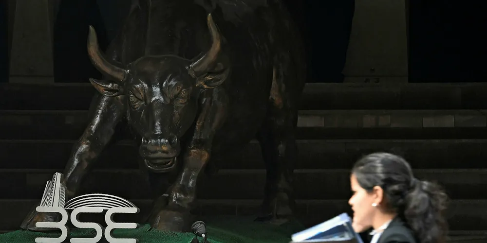 Suzlon's shares came under pressure on the Mumbai Stock Exchange, BSE.