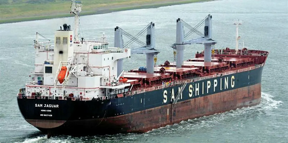 SAM Shipping expects Credit Suisse to repossess its SAM Jaguar, now under arrest at Singapore.