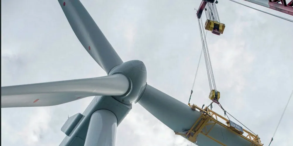 The final turbine is installed at Rampion.
