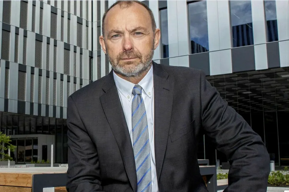 Improving prospects: Kvaerner chief Jan Arve Haugan