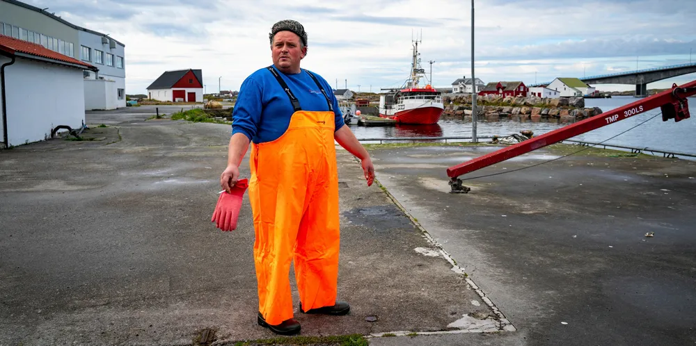 Ole Løvold junior fungerer som daglig leder hos Ole Løvold As på Langøya, på Averøy.