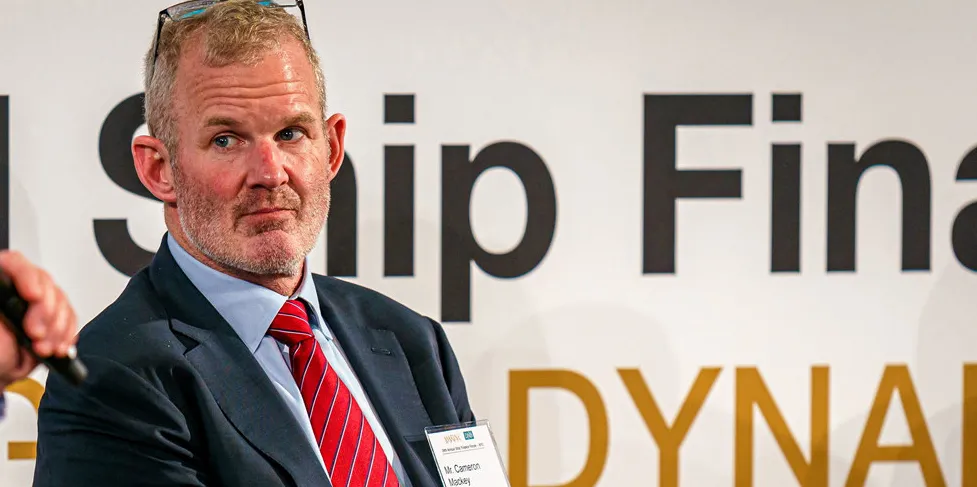 Cameron Mackey is Scorpio Tankers’ chief operating officer and the company’s expert on technical issues including the installation of exhaust gas scrubbers.
