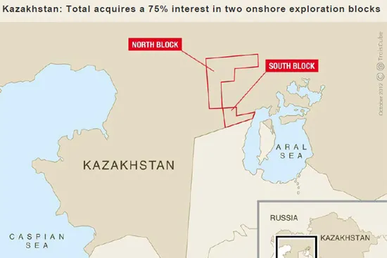 Total makes Kazakh move
