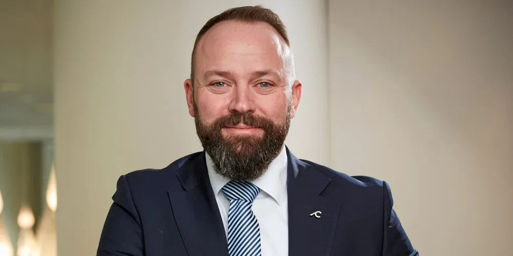 Cadeler chief executive Mikkel Gleerup.