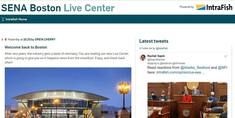 SENA Boston Live Center.