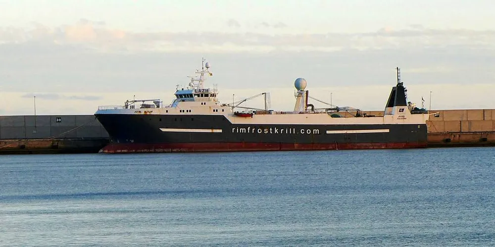 PATENT: Spørsmålet om hvem som eier produksjonspatentet på tvangssolgte «Juvel» skal avgjøres av retten etter at Aker BioMarine har stevnet Rimfrost. Foto: Ole Erik Klokeide