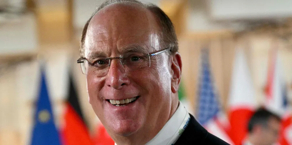 BlackRock CEO Larry Fink attends the Partnership for Global Infrastructure & Investment Event during the G7 summit at Savelletri in Italy in June.