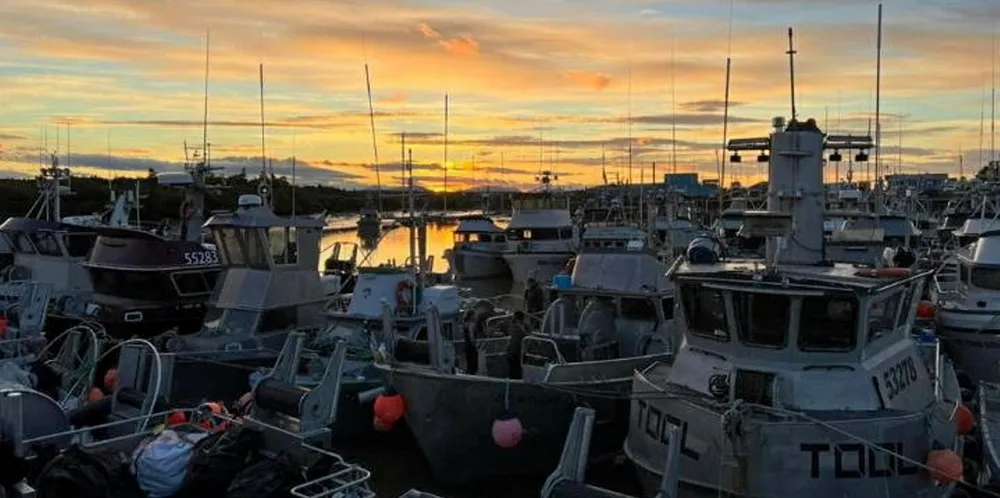 Rogotzke Fish Company waiting to set out fishing in Bristol Bay on June 20, 2022.