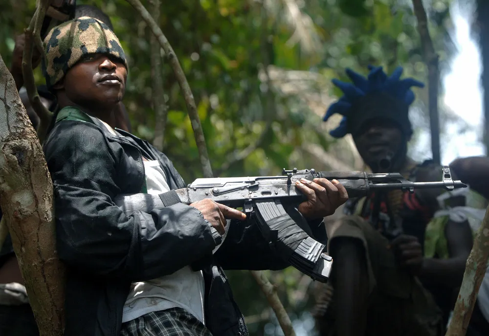Back in action: Nigerian rebels