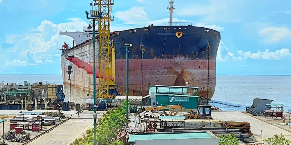 Winning Shipping has sold a capesize bulker for recycling, but it is unclear whether it will head for a beach in India, Bangladesh or Pakistan.