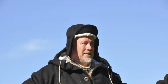 Asle T. Johansen måtte gi seg i kappløpet for å nå Sydpolen. De to andre, Gaute Grindhaug og Agnar Berg fortsetter. (Foto: Agnar Berg)
