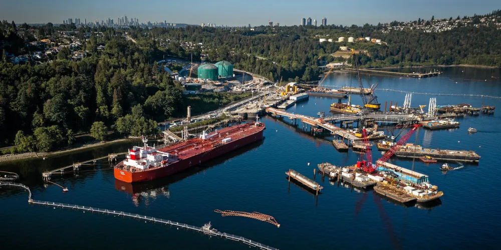 Vancouver’s Westridge Terminal can now load up to 34 aframaxes a month.