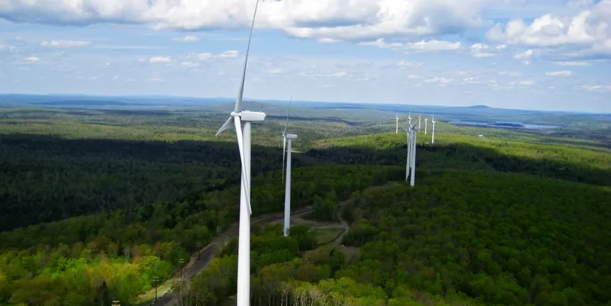 First Wind's Stetson project in Maine
