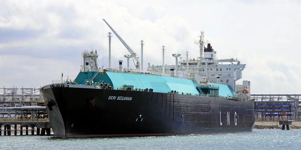 MISC’s 152,900-cbm LNG carrier Seri Begawan (built 2007) is one of the steam turbine vessels in the company’s fleet.