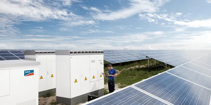 SMA will supply central inverters