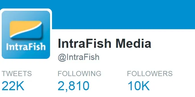 IntraFish hits 10,000 Twitter followers | Intrafish
