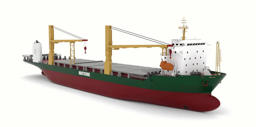 A design view of the Tony Stark from the NautiCore website.