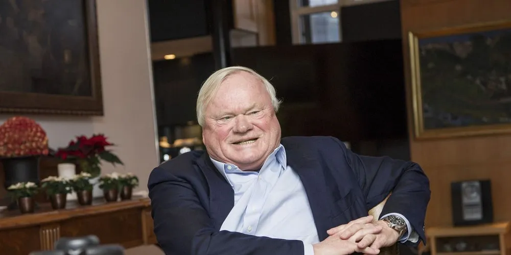 John Fredriksens verdier er redusert med fem milliarder, men han troner fortsatt på pengetoppen. Arkivfoto: Elin Høyland