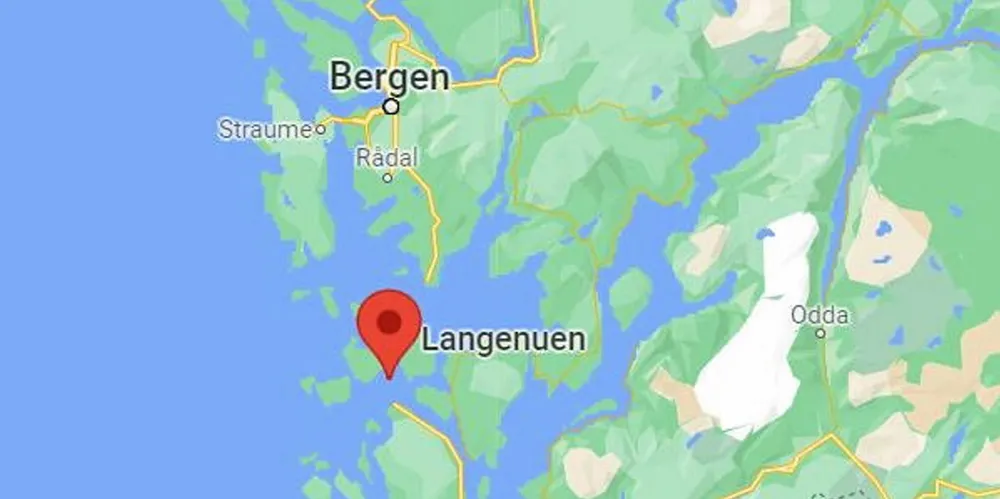 Langenuen utenfor Bergen.