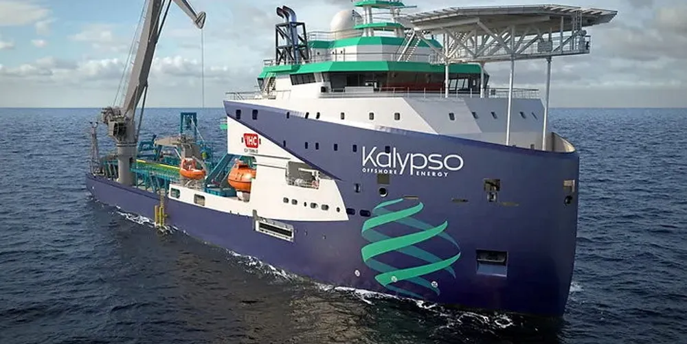 Kalypso Offshore Energy’s cable-layer design.
