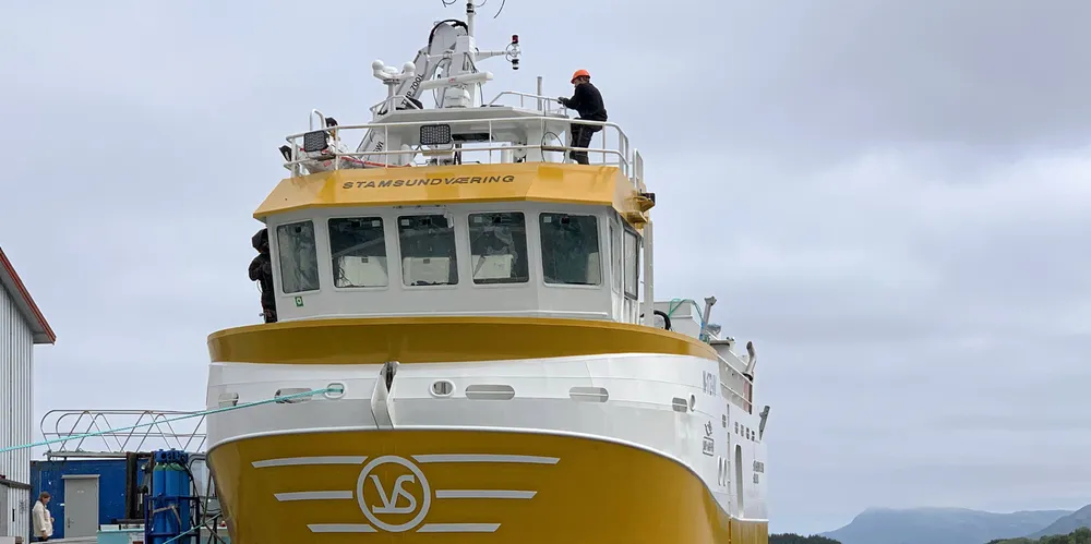 Nye «Stamsundværing» fra Viknaslipen skal etter planen overleveres til rederne onsdag denne uken.