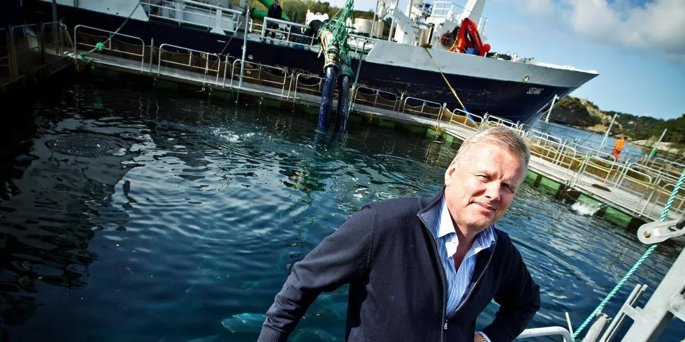 Helge Møgster tjener penger på både fisk og shipping.