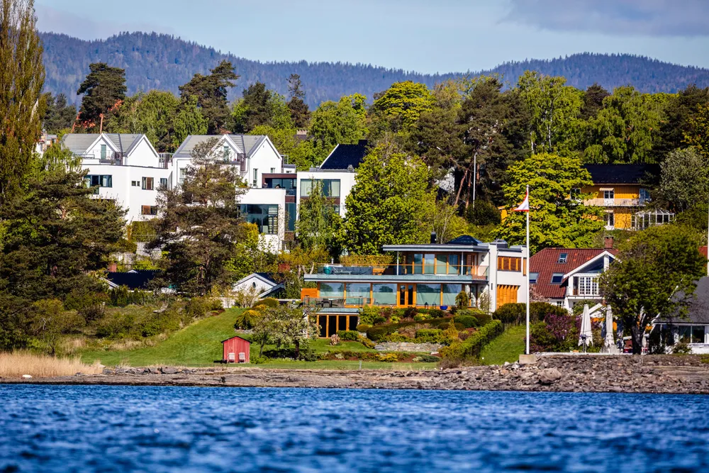 Egil Stenshagens strandeiendom på Bygdøy.