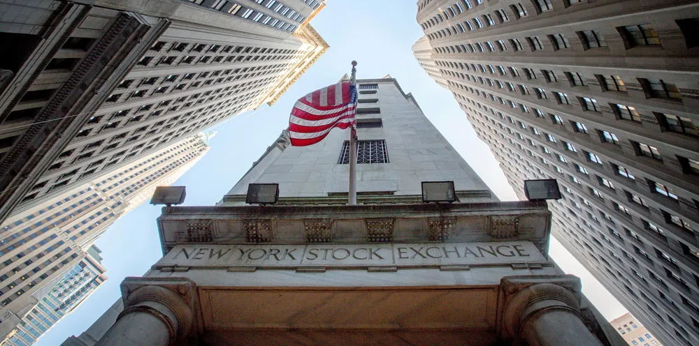The New York Stock Exchange.