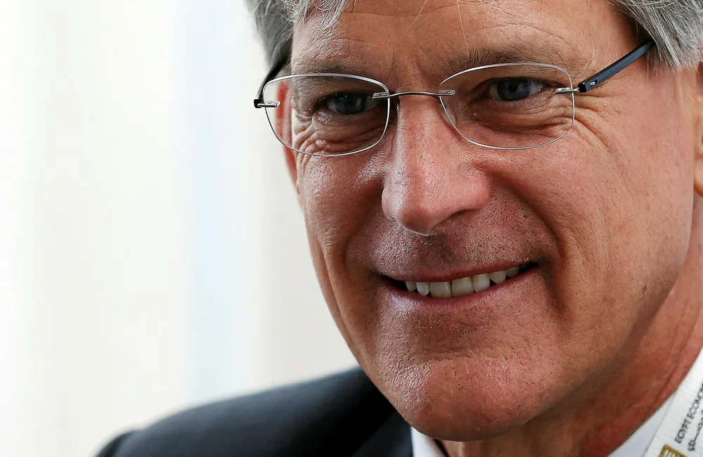 Exploration plans: Dana Gas chief executive Patrick Allman-Ward