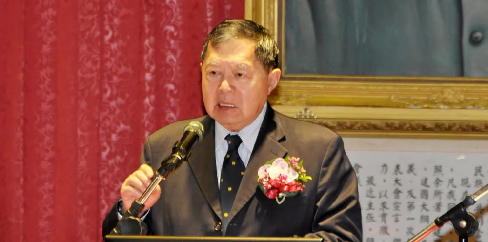 U-Ming chairman Douglas Hsu speaking at the AGM.