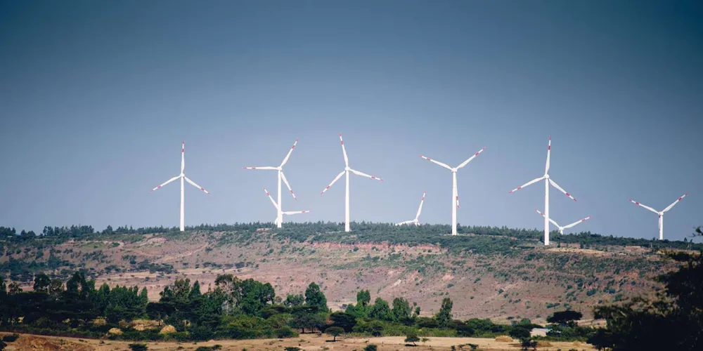 Sany turbines at the 51MW Adama wind farm in Ethiopia