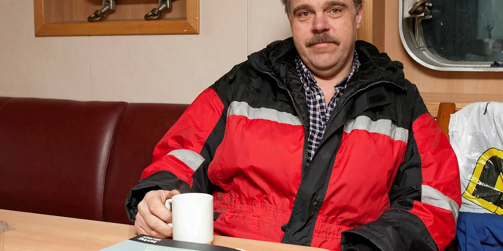 VANT OVER STATEN: Skipper og reder Roy Are Skår godtok ikke inndragning og bot, fordi han ikke hadde gjort noe galt. Han ble frifunnet i retten.