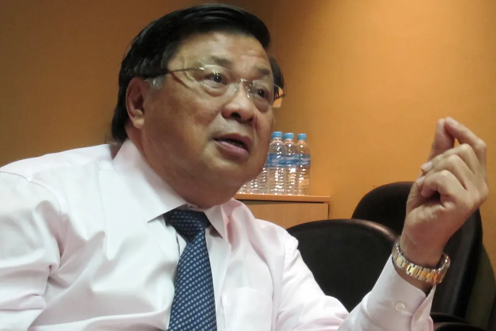Keppel work: Led by managing director Wong Kok Seng