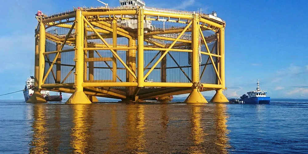 Havmerden til Salmar, Ocean Farm 1,på lokaliteten Håbranden utenfor Frøya i Sør-Trøndelag.