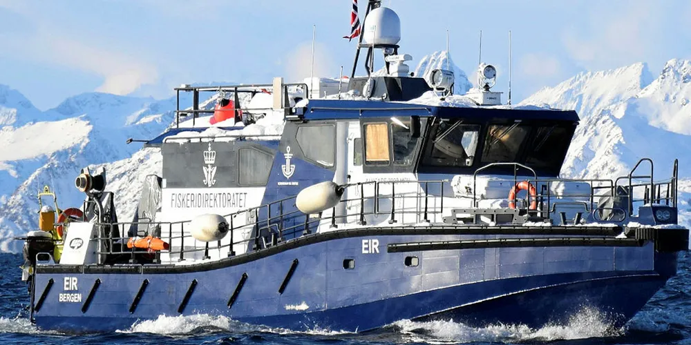 PÅ FELTET: Sjøtjenesten i Fiskeridirektoratet fikk mange oppgaver på Lofothavet denne vinteren, og har allerede meldt ting de ønsker gjort på en annen måte neste år.