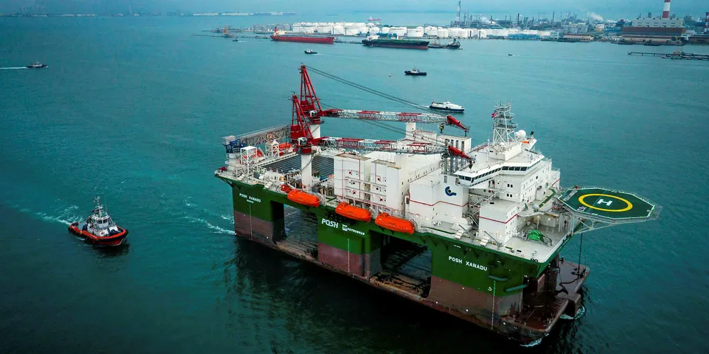 The POSH Xanadu is one of two PACC Offshore Services accommodation vessels that will spend the next three years working for Petrobras.