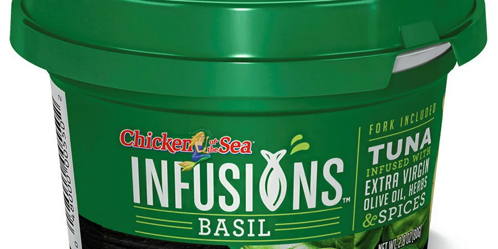 Chicken of the Sea Basil Infusions.