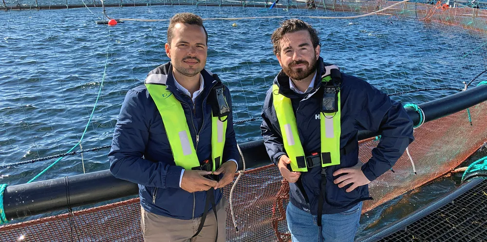 Arturo Goodwin og Jørgen Stensrud i Fish Pool.