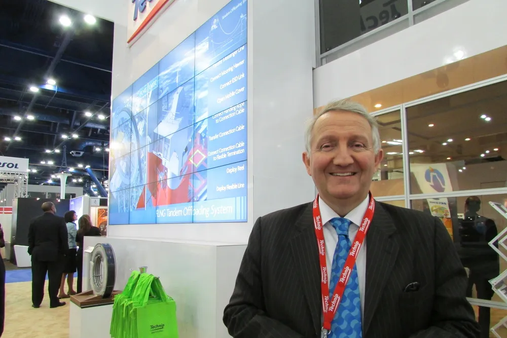 On track for full year growth: Technip chief executive Thierry Pilenko