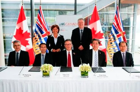 Agreement: LNG Canada partners formalise joint venture