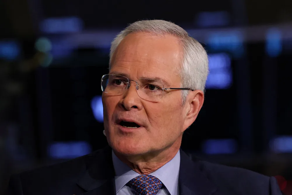 ExxonMobil chief executive Darren Woods.