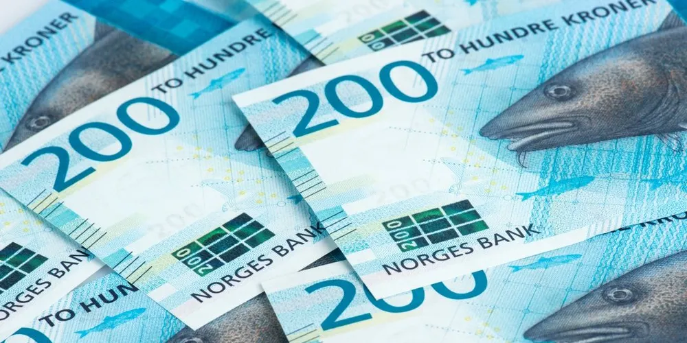Nye sedler fra Norges Bank med hav som motiv. Foto: Norges Bank