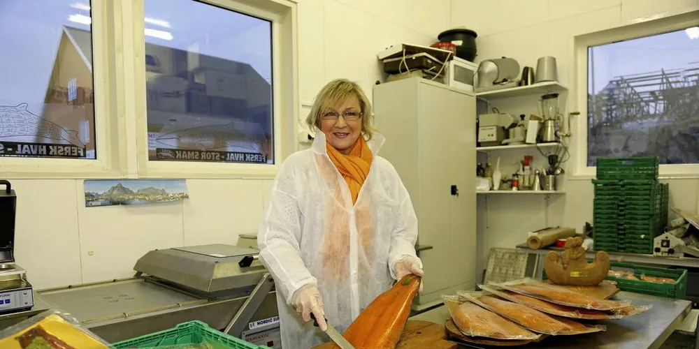 ÅRETS: Anita Gylseth ble «Årets Navn 2012», kåret av Fiskeribladet.Foto: Knut Ivar Johansen