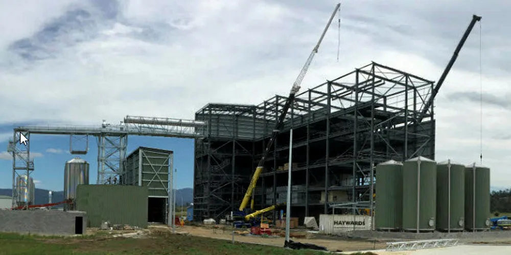 Ridley's new feed plant.