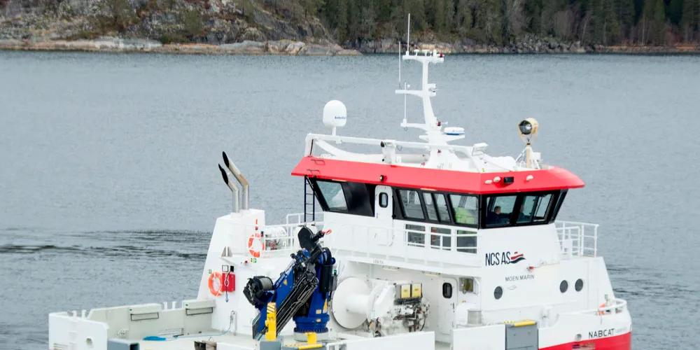 Katamaranten GARM er en NabCat 1498 fra Moen Marine