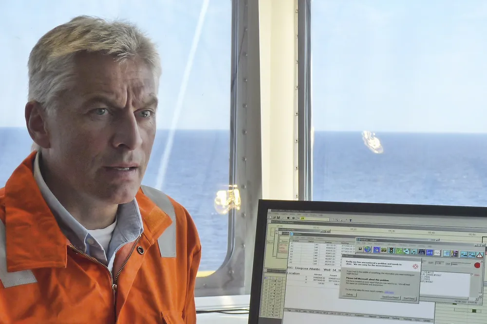 Contract win: Odfjell chief executive Simen Lieungh