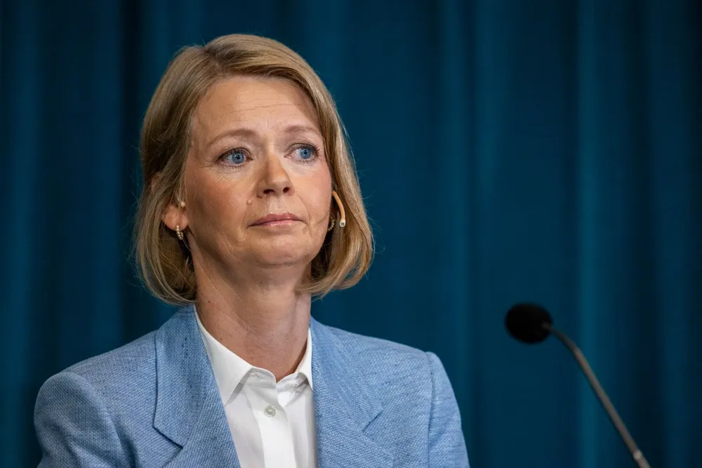 Sentralbanksjef Ida Wolden Bache.