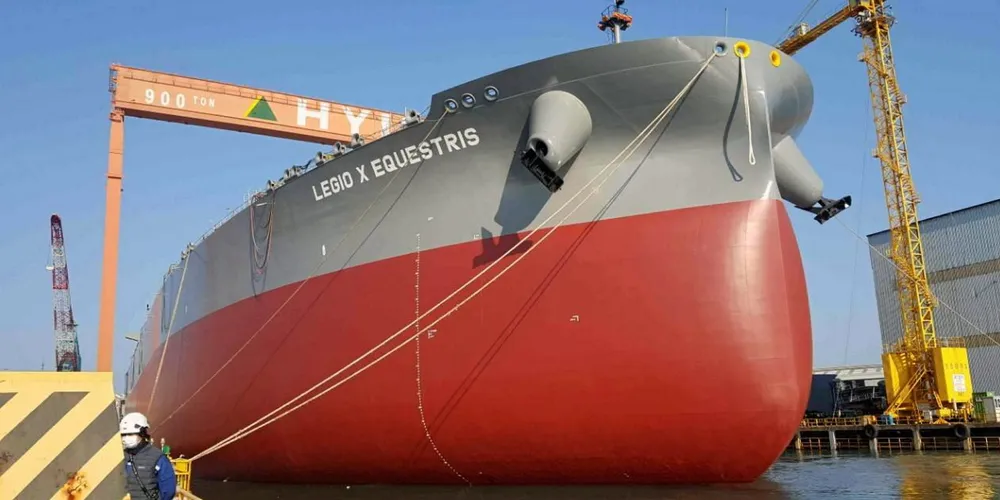 Trafigura has extended its charter of Top Ships’ VLCC Legio X Equestris (built 2022) for up to five more years.